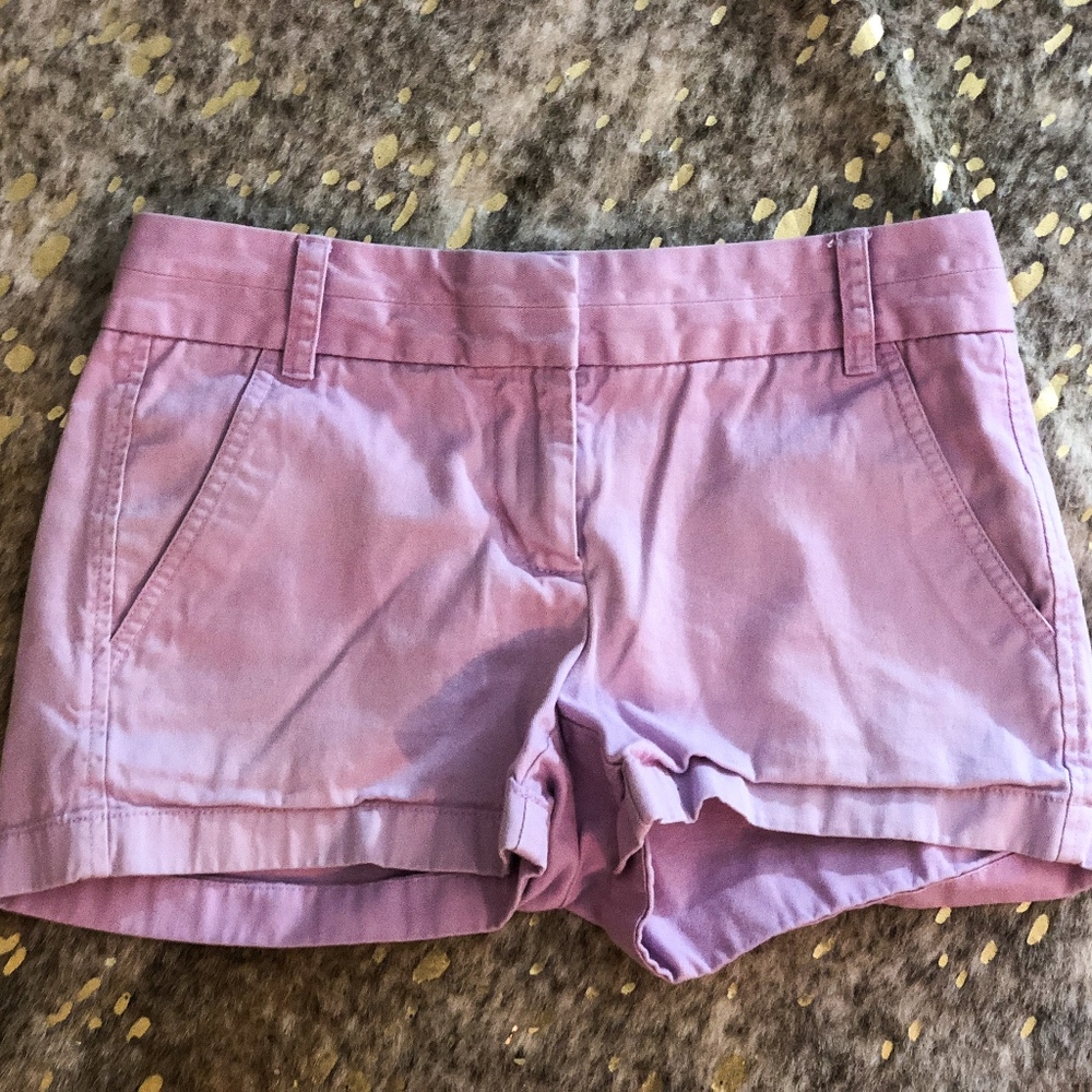 Lilac J. Crew Chino Shorts